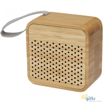 Afbeelding van relatiegeschenk:Arcana bamboe Bluetooth®-speaker