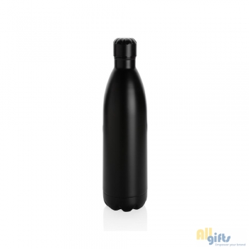 Afbeelding van relatiegeschenk:Unikleur vacuum roestvrijstalen fles 1L