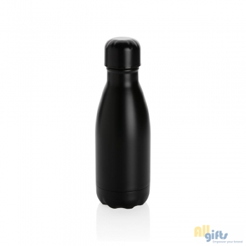 Afbeelding van relatiegeschenk:Unikleur vacuum roestvrijstalen fles 260ml