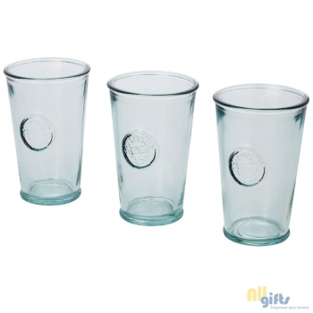 Afbeelding van relatiegeschenk:Copa driedelige set van 300 ml gerecycled glas