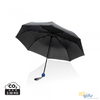 Afbeelding van relatiegeschenk:20.5" Impact AWARE™ RPET 190T pongee mini paraplu