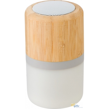 Afbeelding van relatiegeschenk:ABS en bamboe speaker