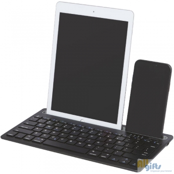 Afbeelding van relatiegeschenk:Hybrid toetsenbord voor meerdere apparaten met standaard
