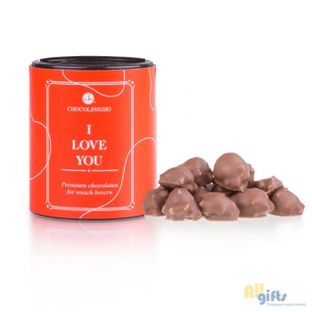 Afbeelding van relatiegeschenk:Love Obsession - Druiven met Amaretto in chocolade voor Valentijn Fruit in chocolade