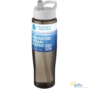 Afbeelding van relatiegeschenk:H2O Active® Eco Tempo drinkfles van 700 ml met tuitdeksel