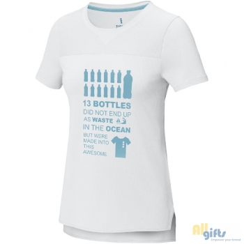 Afbeelding van relatiegeschenk:Borax Dames T-shirt met korte mouwen, cool fit, GRS gerecycled