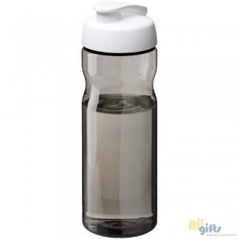 Afbeelding van relatiegeschenk:H2O Active® Eco Base drinkfles van 650 ml met klapdeksel