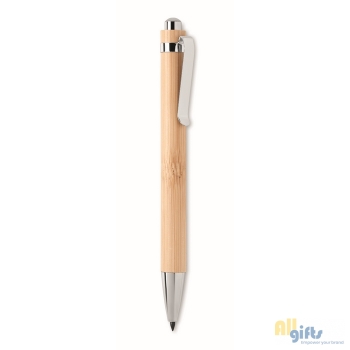 Afbeelding van relatiegeschenk:Langdurige inktloze pen bamboe
