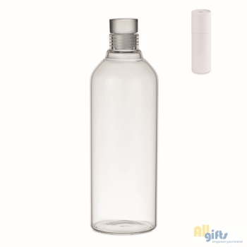 Afbeelding van relatiegeschenk:Borosilicaat fles 1L