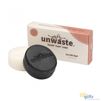 Afbeelding van relatiegeschenk:Unwaste Duopack Soap & Scrub bar