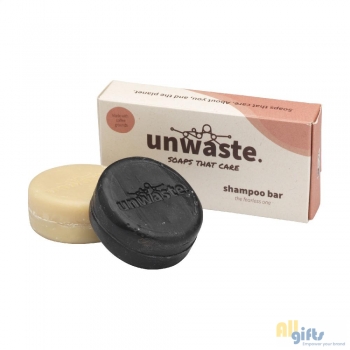 Afbeelding van relatiegeschenk:Unwaste Duopack Scrub & Shampoo bar