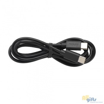 Afbeelding van relatiegeschenk:Philips Cable USB-C to USB-C oplaadkabel