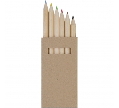 Artemaa 6-delige potlood kleurset bedrukken