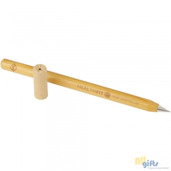 Afbeelding van relatiegeschenk:Perie inktloze pen van bamboe