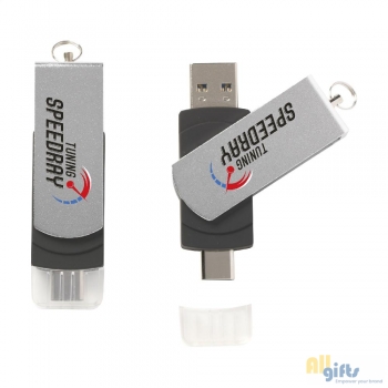 Afbeelding van relatiegeschenk:USB Dual Connect 3.0 - Type-C 8 GB