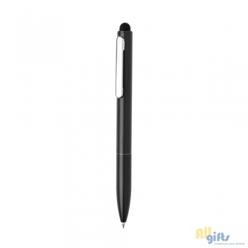 Afbeelding van relatiegeschenk:Kymi RCS-gecertificeerde gerecycled aluminium pen met stylus