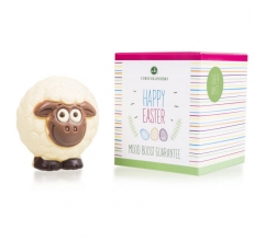 Choco Sheep White - Chocolade schaapje Chocolade figuurtje bedrukken