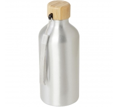 Malpeza 500 ml waterfles van RCS-gecertificeerd gerecycled aluminium bedrukken