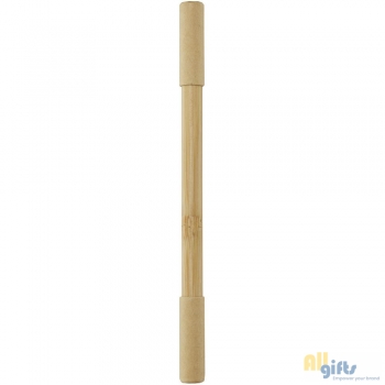 Afbeelding van relatiegeschenk:Samambu twee pennen van bamboe