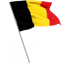 Vlag België Zwart-Geel-Rood - 150x100cm bedrukken