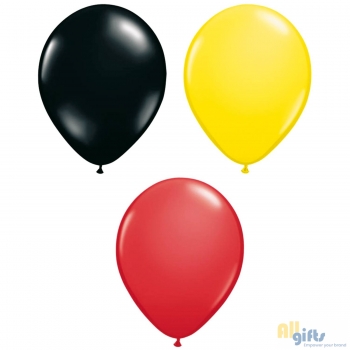 Afbeelding van relatiegeschenk:Ballonnen België 23cm - 12 stuks