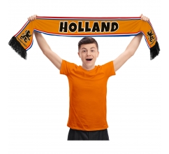 Sjaal Oranje Holland - 150 cm bedrukken