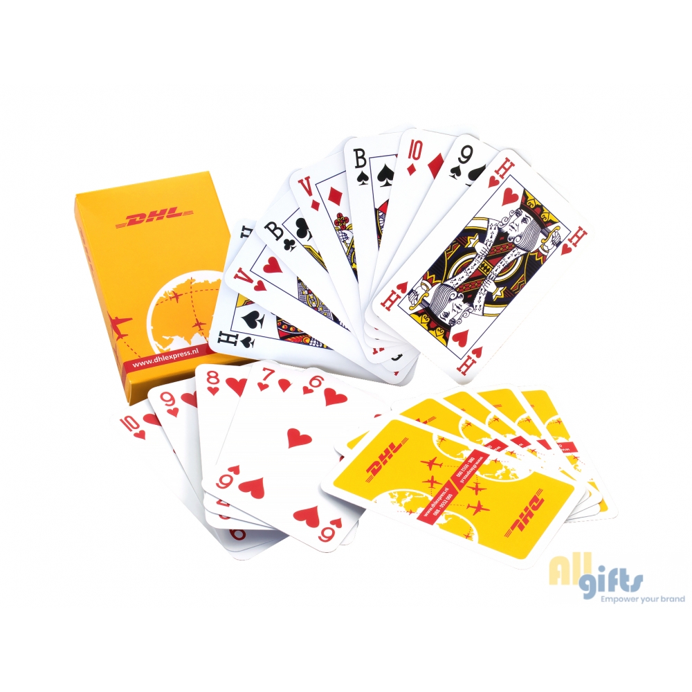 Uitbarsten emotioneel uitdrukken Kwaliteit kaartspel in doosje - onbedrukte en bedrukt relatiegeschenken