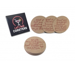 Lets Talk Coasters bedrukken