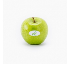 Groene Appel met full color sticker bedrukken