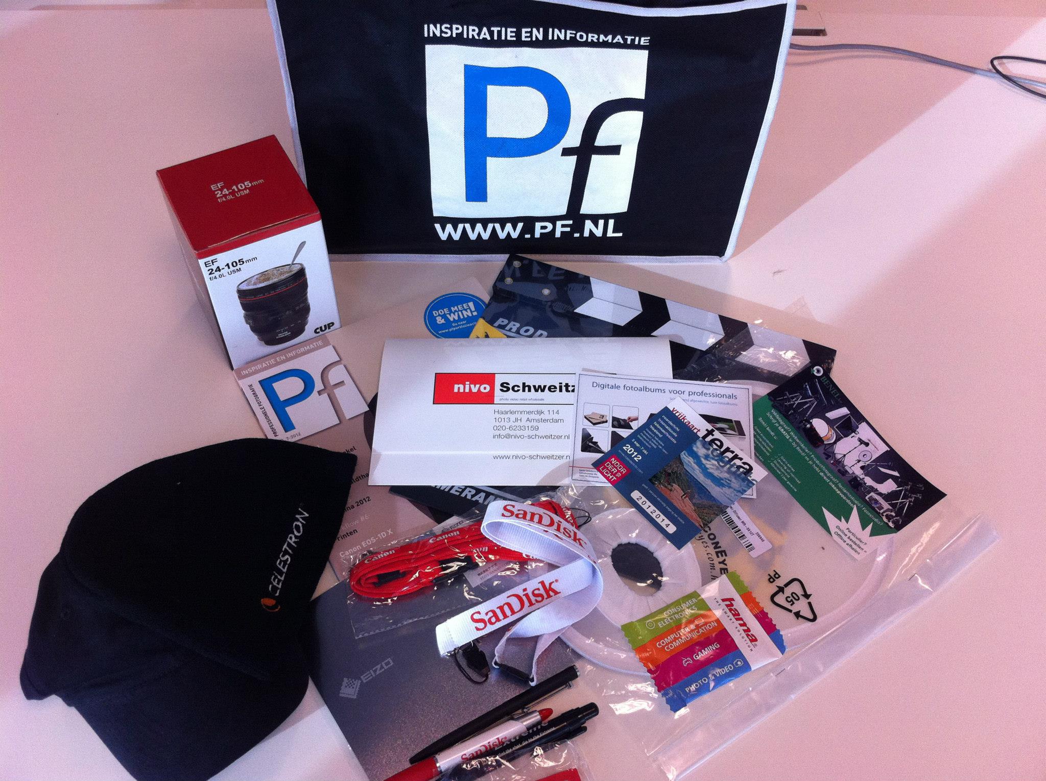 Allgifts levert goodiebags aan Pf voor deelnemers Photokina-reis